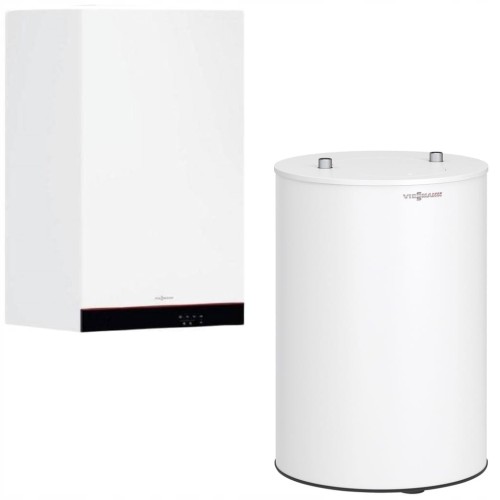 Kocioł gazowy Viessmann Vitodens 050-W 19 kW + zasobnik Vitocell 100-W 120l