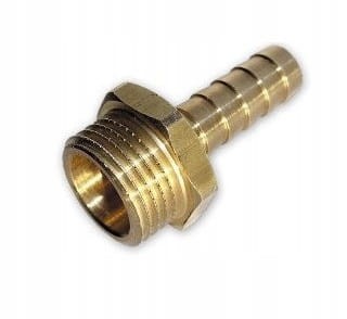 NYPEL ZŁĄCZE DO GAZU BUTLI 1/2 CALA PRZYŁĄCZE 9 MM