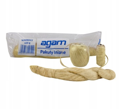 Pakuły lniane LEN LNIANE - 500g USZCZELNIAJĄCE