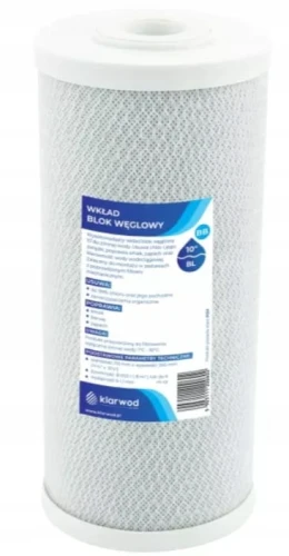 10" wkład węglowy blok Big Blue