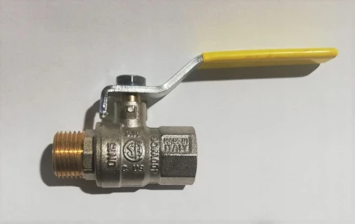 GAZ ZAWÓR kurek kulowy do gazu 1/2'' gazowy NW